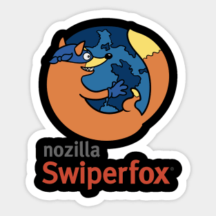 Swiperfox Sticker